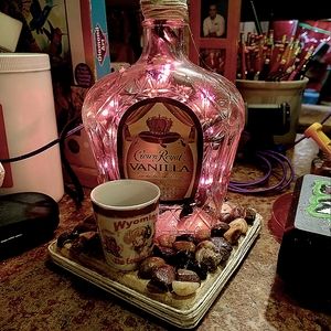 Keepsake boxes, shadow boxes and bottle lights.